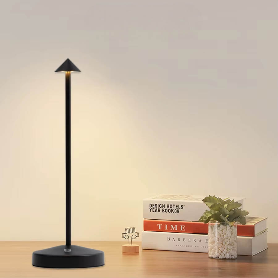 Rechargeable Cone LED Touch Lamp