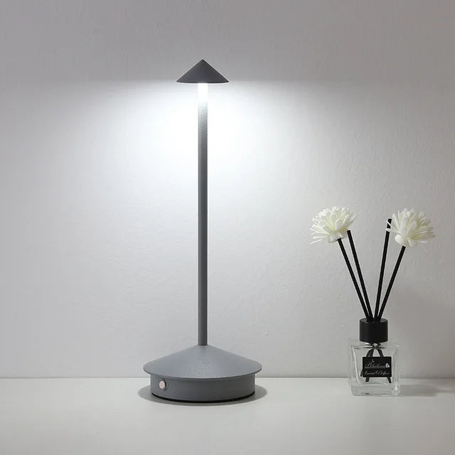 Rechargeable Cone LED Touch Lamp